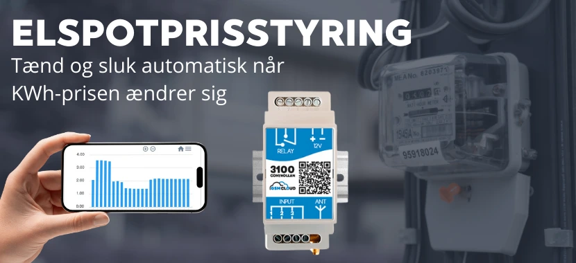 Styring udfra elpris